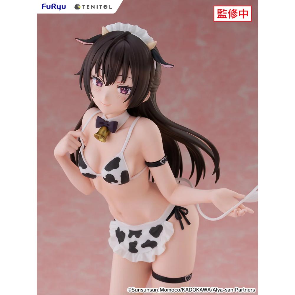 《預訂已截單》FURYU [TNL TALL]《不時輕聲地以俄語遮羞的鄰座艾莉同學》周防有希 - 乳牛裝 - Microworks ACG