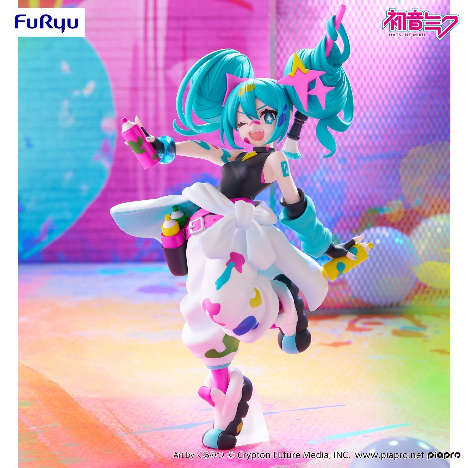 《預訂已截單》FURYU [Trio - Try - iT]《初音未來》初音未來 - Paint Girl - 《2025年9月發售》 - Microworks ACG