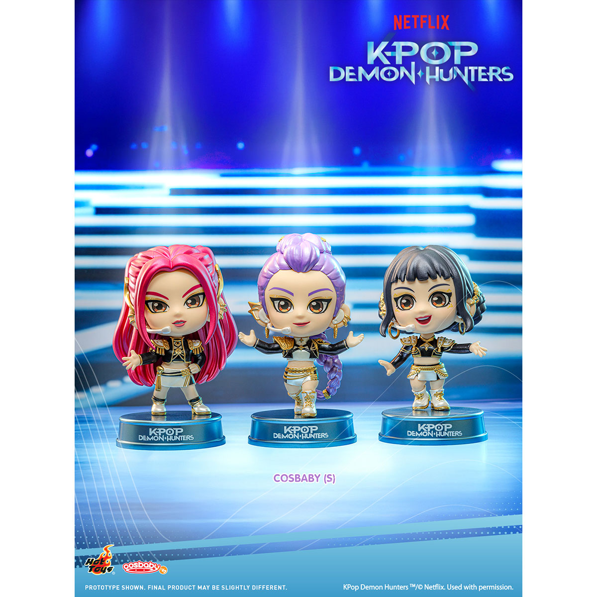 Hot Toys《Kpop 獵魔女團》COSBABY(S) 迷你珍藏人偶