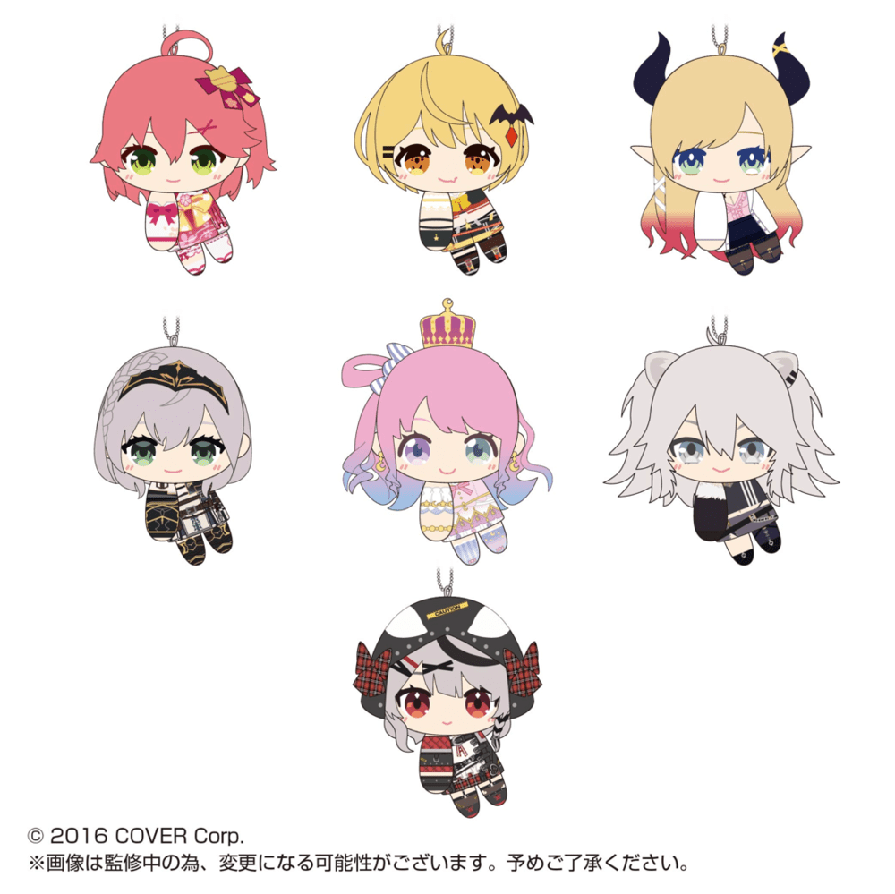 GSI HL - 07 手牽手公仔鎖匙扣系列 4 HOLOLIVE PRODUCTION - Microworks ACG