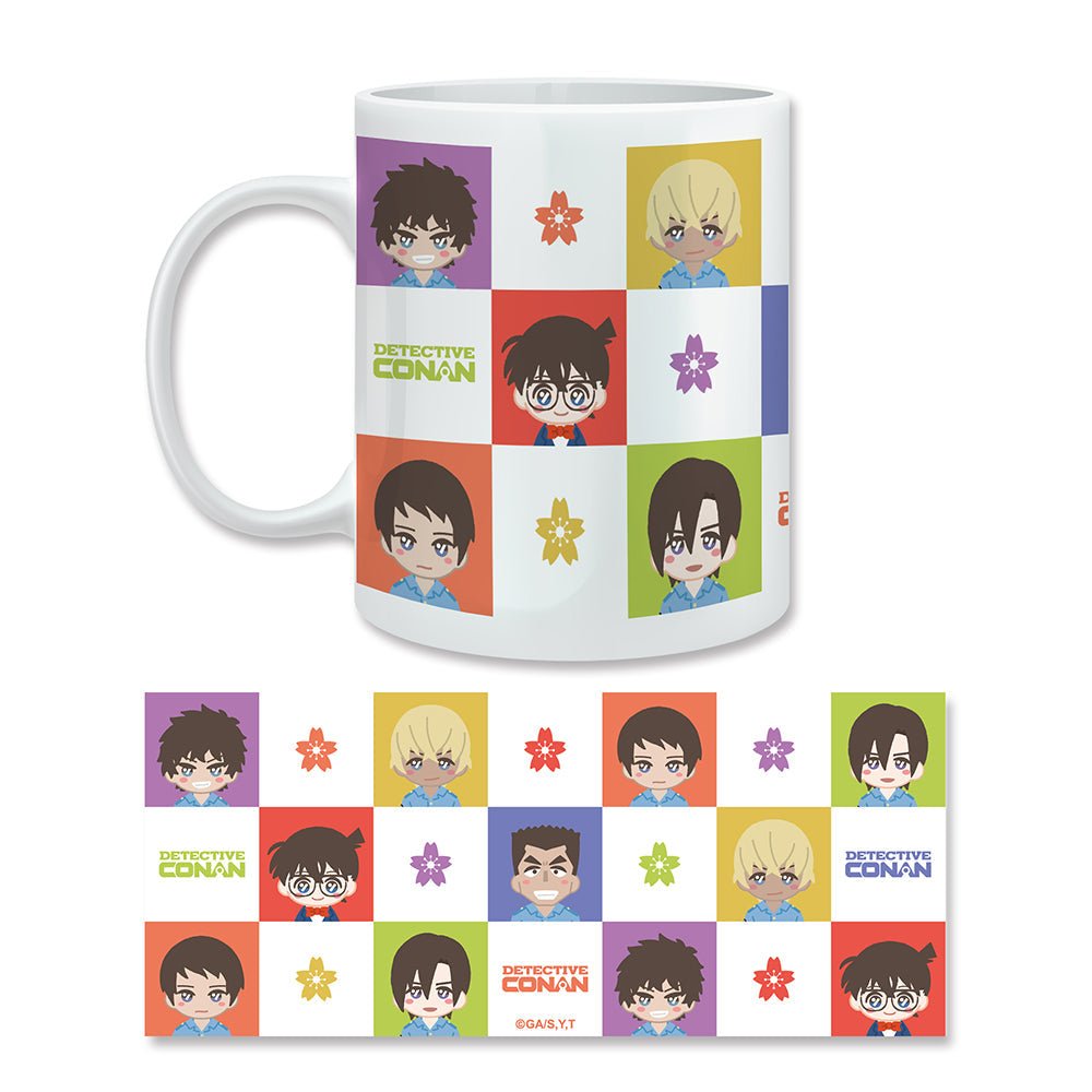 名偵探柯南 馬克杯 柯南與警 - Microworks ACG