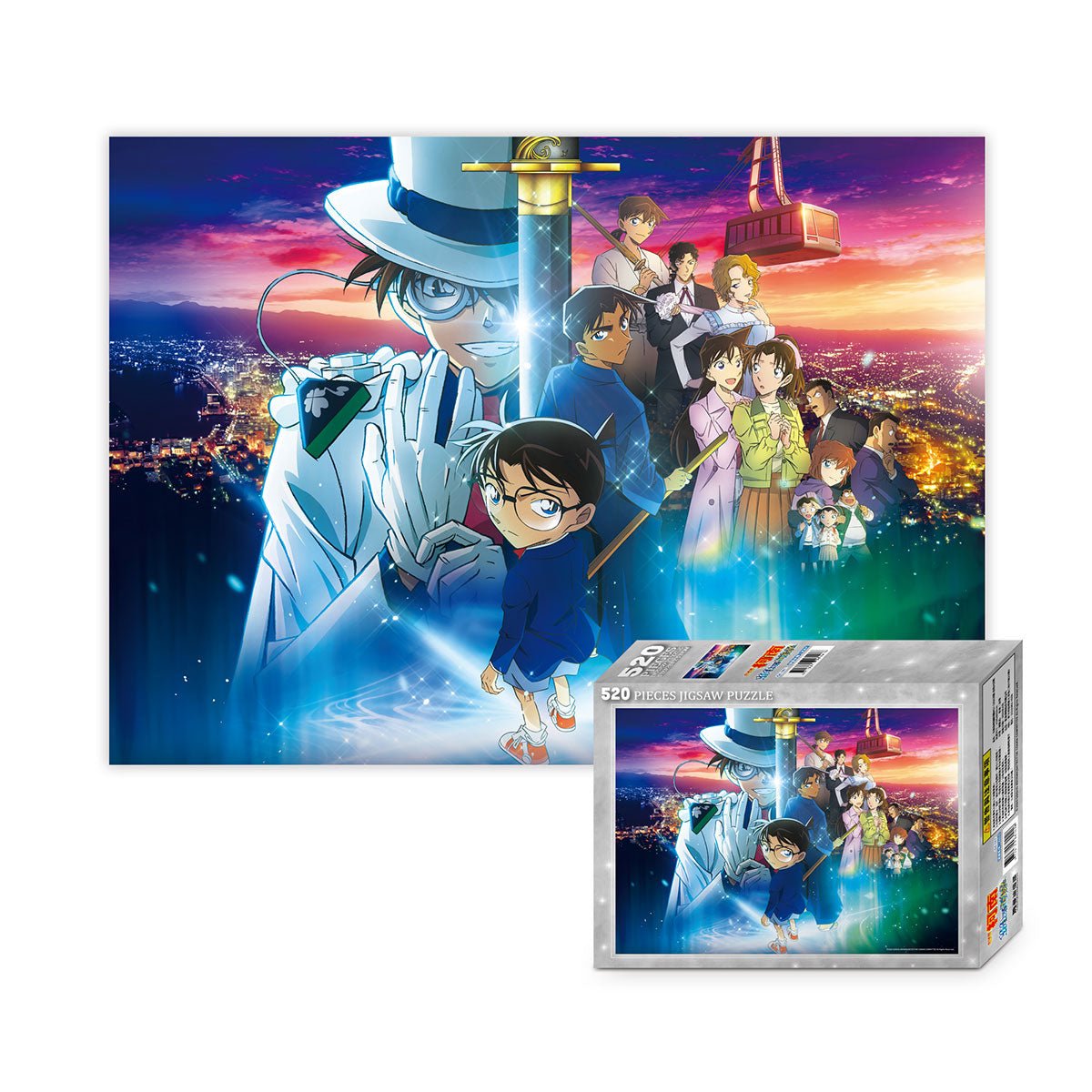 名偵探柯南：100萬美元的五稜星 砌圖 520塊 百萬大挑戰 - Microworks ACG