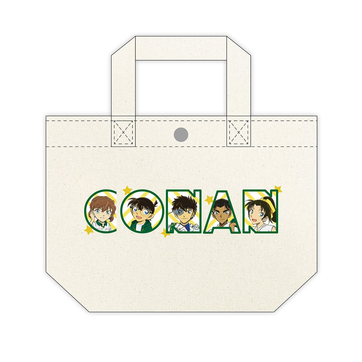 名偵探柯南：100萬美元的五稜星 帆布小提袋 CONAN - Microworks ACG