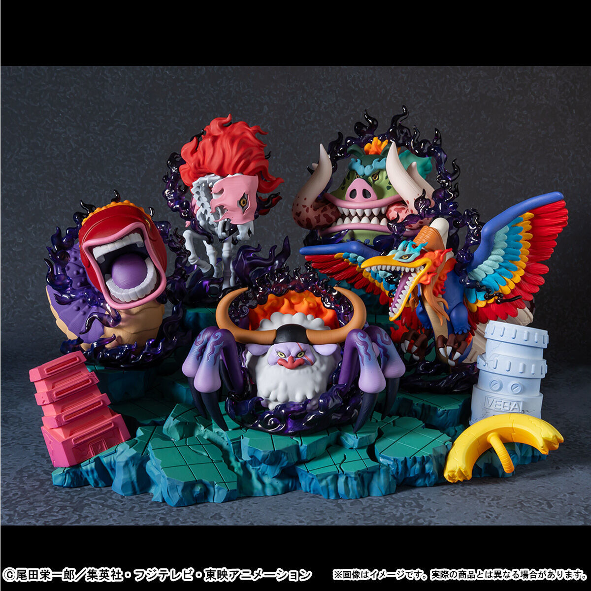 《預訂》Banpresto [WCF Premium] 海賊王 路飛 五檔 vs 五老星