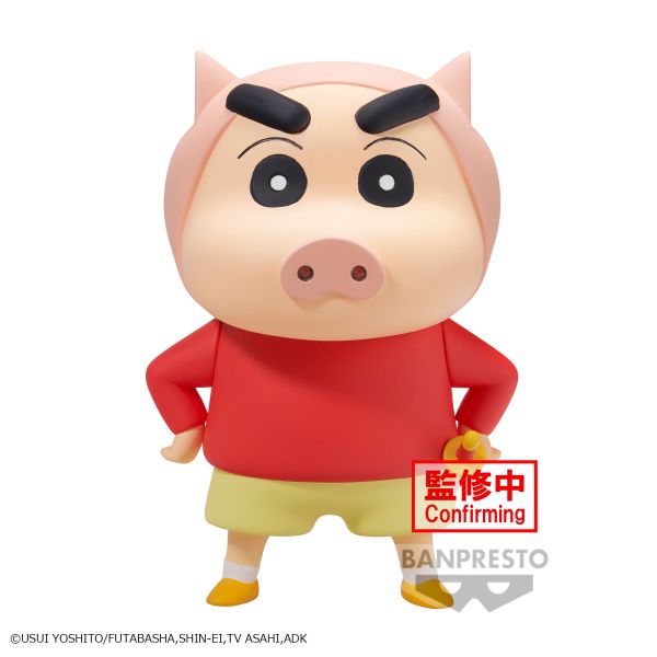 Banpresto [景品] 蠟筆小新 野原新之助(小新) 肥嘟嘟左衛門造型