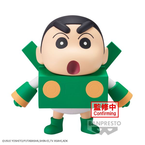 Banpresto [景品] 蠟筆小新 野原新之助(小新) 鋼達姆機械人造型