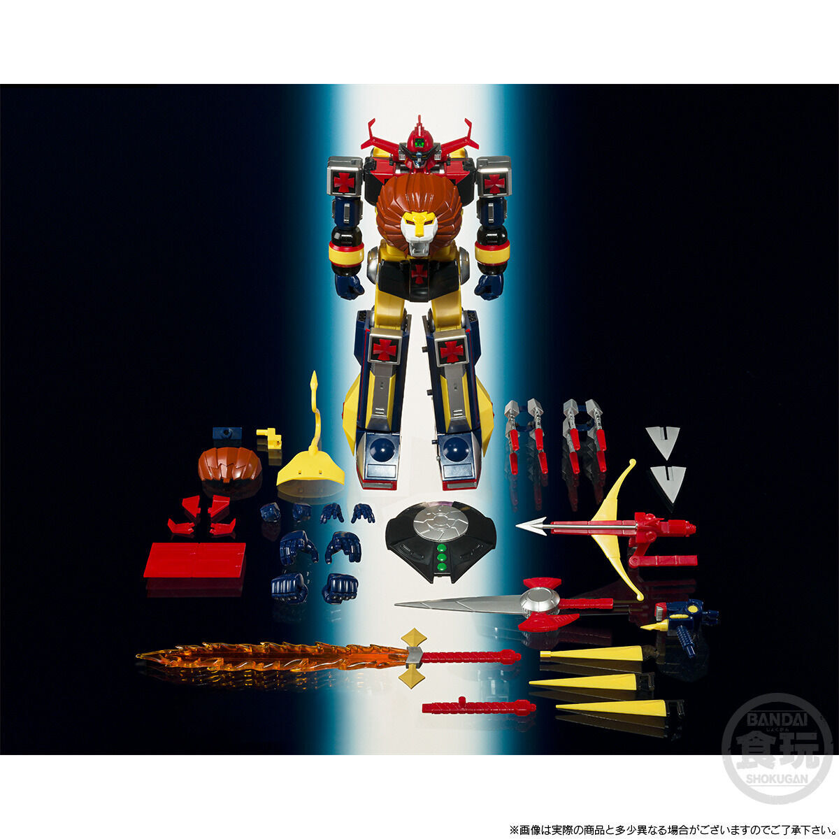 Bandai Candy Toy SMP 未來合體 金毛獅王 Cross-In Set