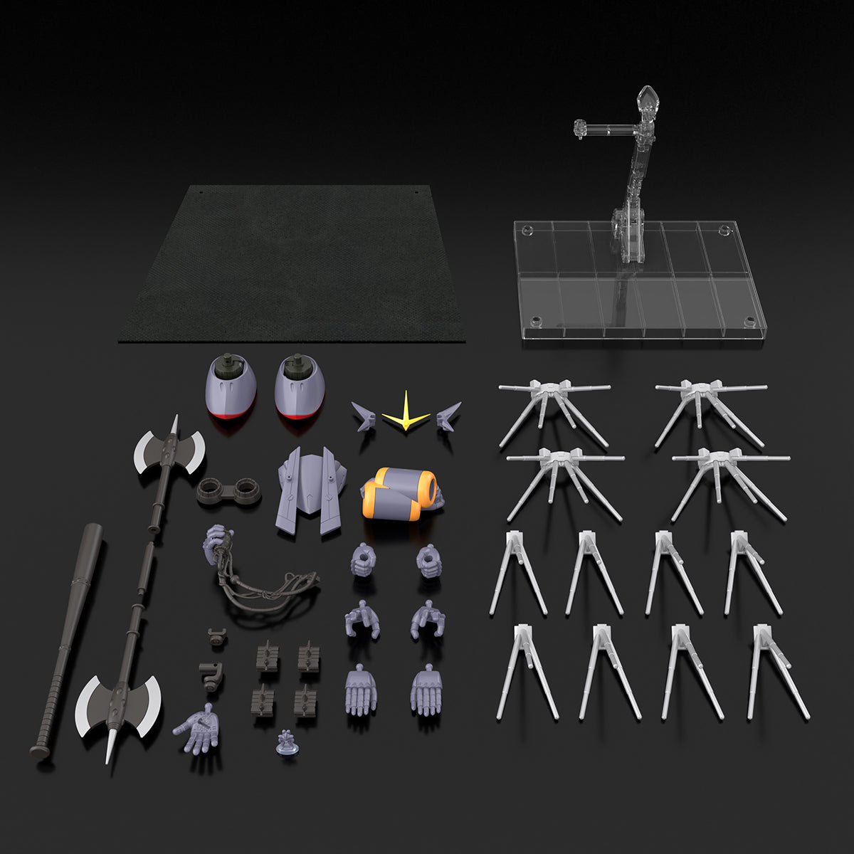 《預訂已截單》Bandai Candy Toy[魂SHOP限定] SMP GUNBUSTER 烈焰無敵 配件包《2025年8月發售》