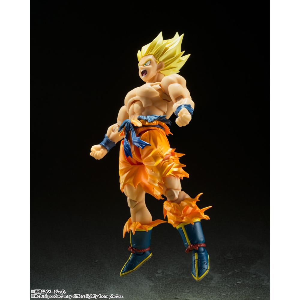 《預訂已截單》Bandai [SHF]《龍珠Z》超級撒亞人孫悟空 -傳說之超級撒亞人- (再販)