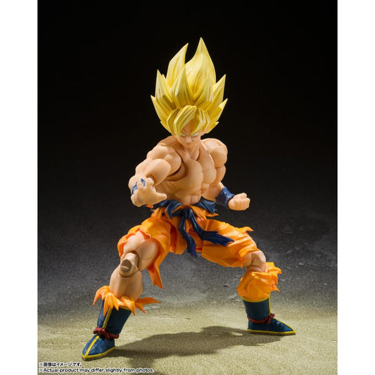 《預訂已截單》Bandai [SHF]《龍珠Z》超級撒亞人孫悟空 - 傳說之超級撒亞人 - (再販) - Microworks ACG