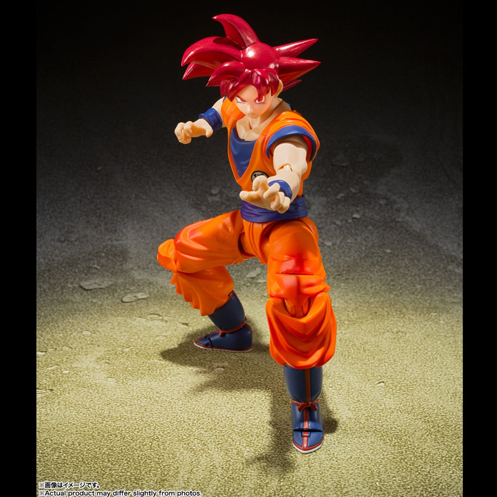Bandai [SHF] 超級撒亞人之神 孫悟空-帶來正義之心的超級撒亞人之神-
