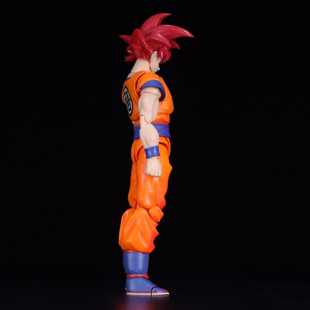 Bandai [SHF] 超級撒亞人之神 孫悟空 - 帶來正義之心的超級撒亞人之神 - Microworks ACG