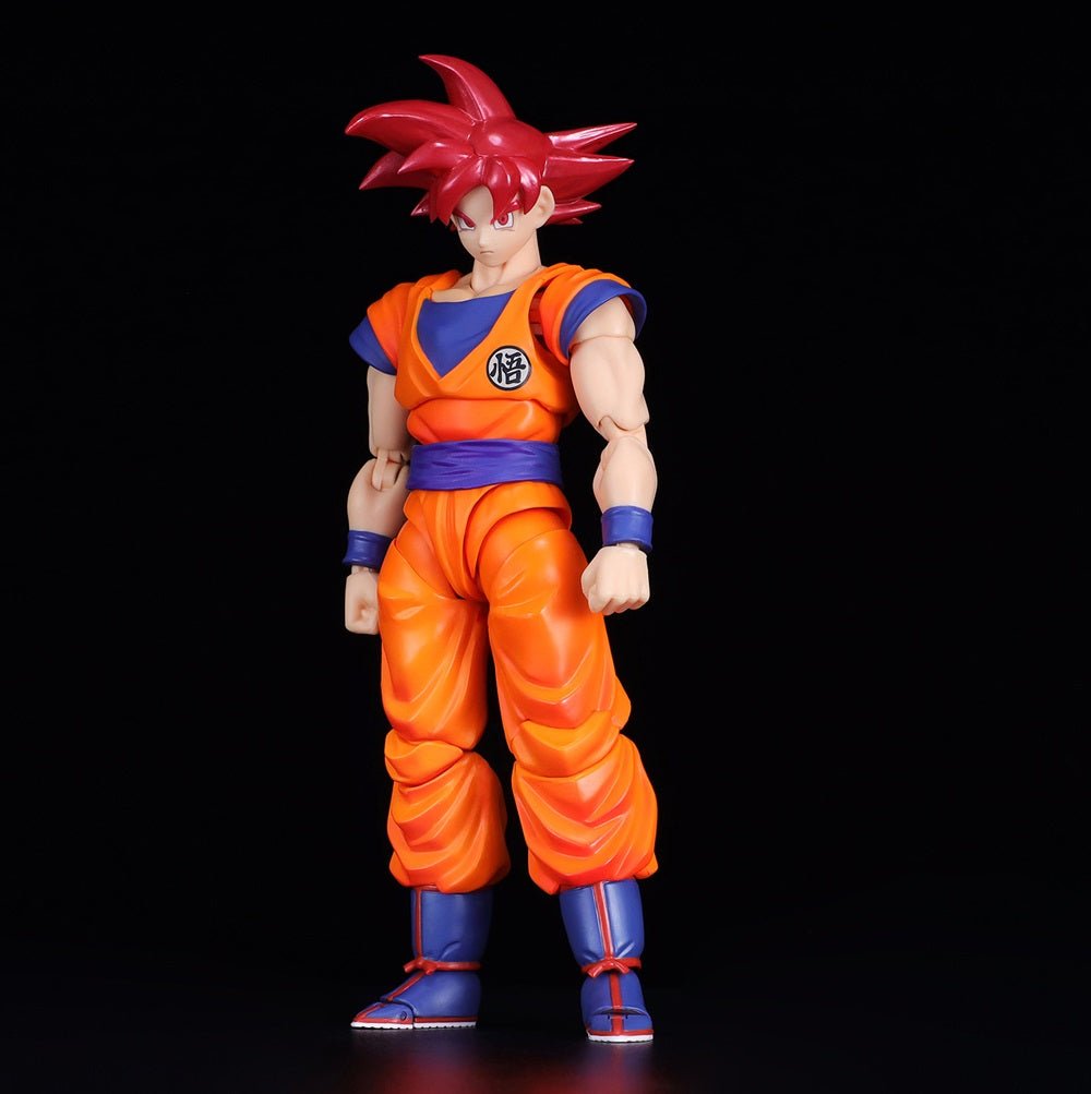 Bandai [SHF] 超級撒亞人之神 孫悟空 - 帶來正義之心的超級撒亞人之神 - Microworks ACG