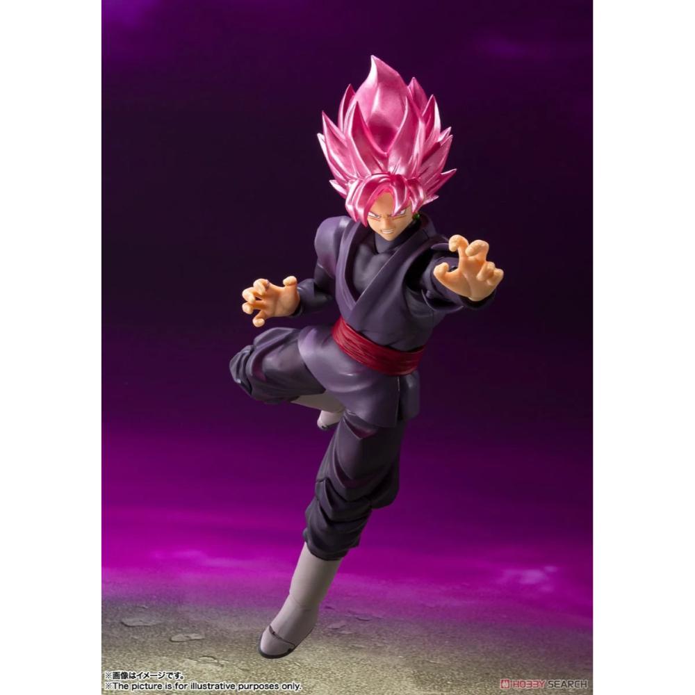 《預訂已截單》Bandai [SHF]《龍珠超》黑悟空 -超級撒亞人玫瑰- (2025版)