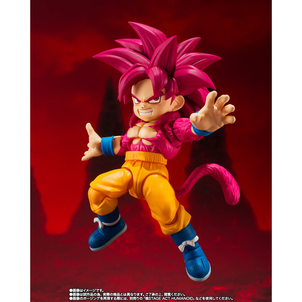 《預訂已截單》Bandai [魂SHOP限定] SHF 超級撒亞人4 孫悟空 (迷你) -大魔-《2025年12月發售》(只限商店取貨)