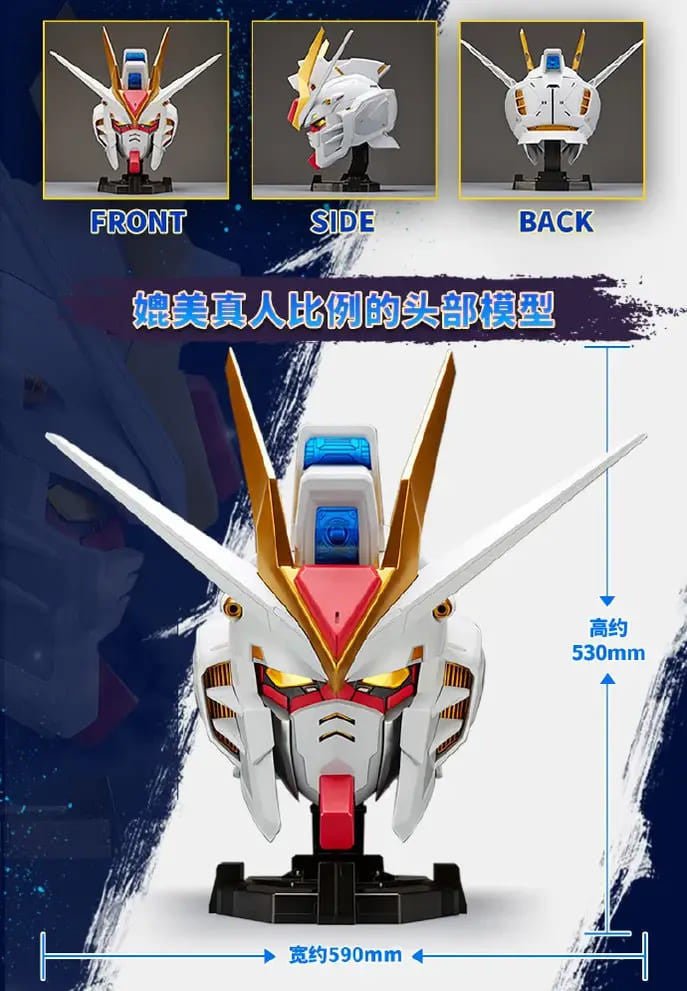 《預訂已截單》BANDAI [BN HEAD COLLECTION] ZGMF - X20A 突擊自由高達《2024年12月發售》 - Microworks ACG