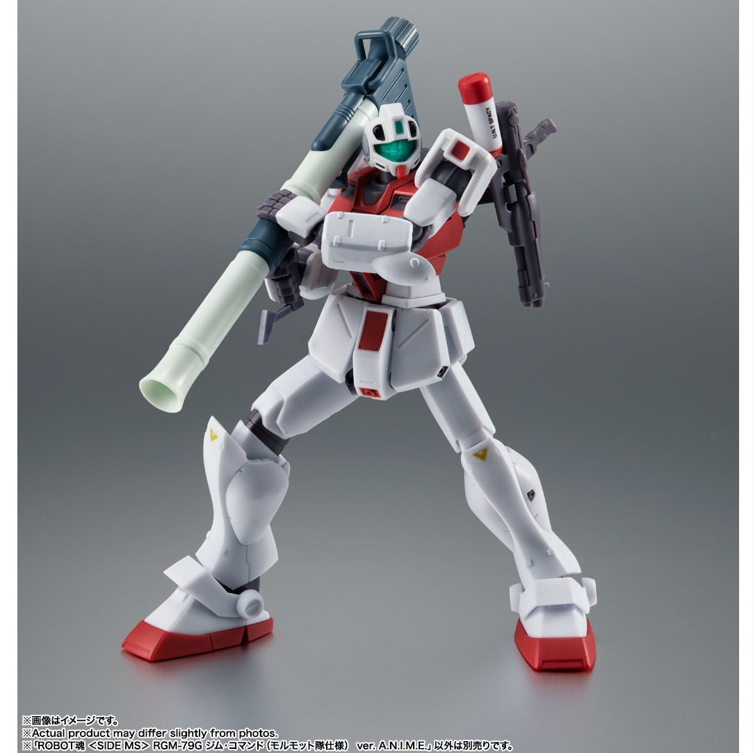 BANDAI [ROBOT魂] RGM-79G 吉姆 指揮官型 (土撥鼠隊仕樣) ver. A.N.I.M.E.