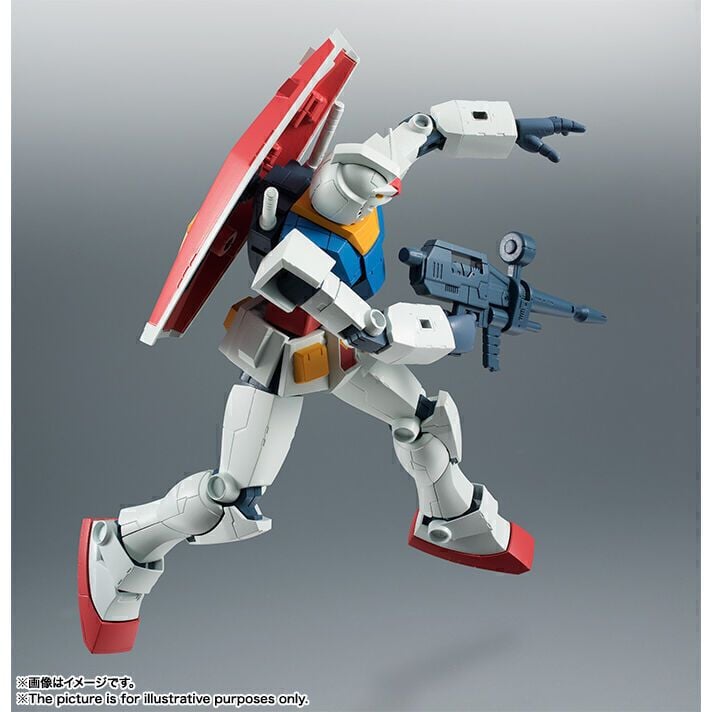 Bandai [ROBOT魂] RX - 78 - 2 高達 ver A.N.I.M.E. (2024年版) - Microworks ACG