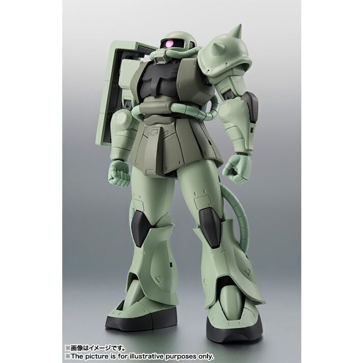 Bandai [ROBOT魂] MS - 06 渣古 ver A.N.I.M.E. (2024年版) - Microworks ACG
