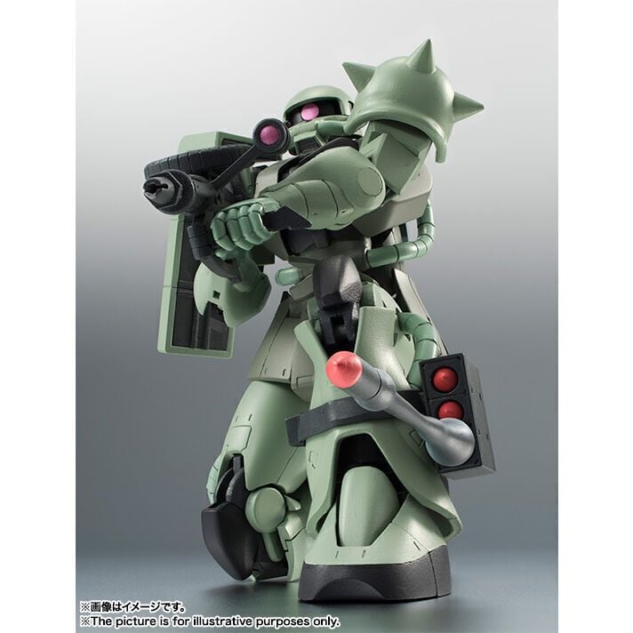 Bandai [ROBOT魂] MS - 06 渣古 ver A.N.I.M.E. (2024年版) - Microworks ACG