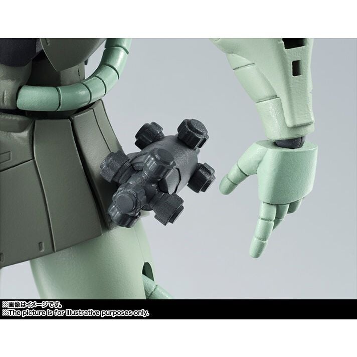 Bandai [ROBOT魂] MS - 06 渣古 ver A.N.I.M.E. (2024年版) - Microworks ACG