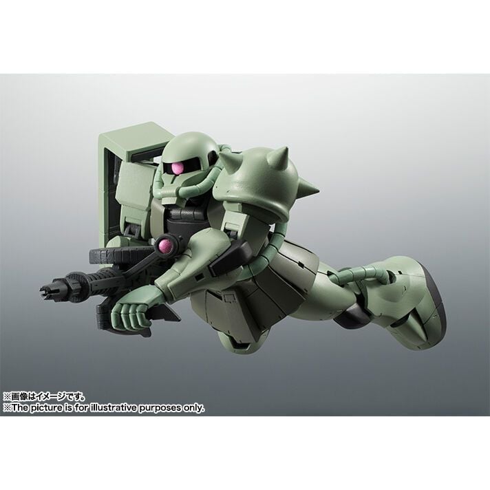Bandai [ROBOT魂] MS - 06 渣古 ver A.N.I.M.E. (2024年版) - Microworks ACG