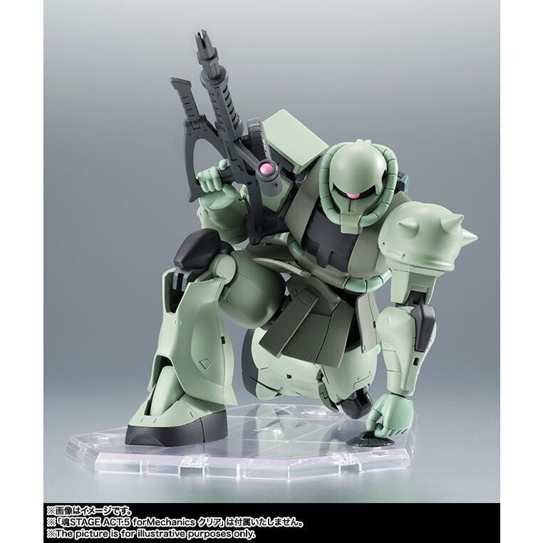 Bandai [ROBOT魂] MS - 06 渣古 ver A.N.I.M.E. (2024年版) - Microworks ACG