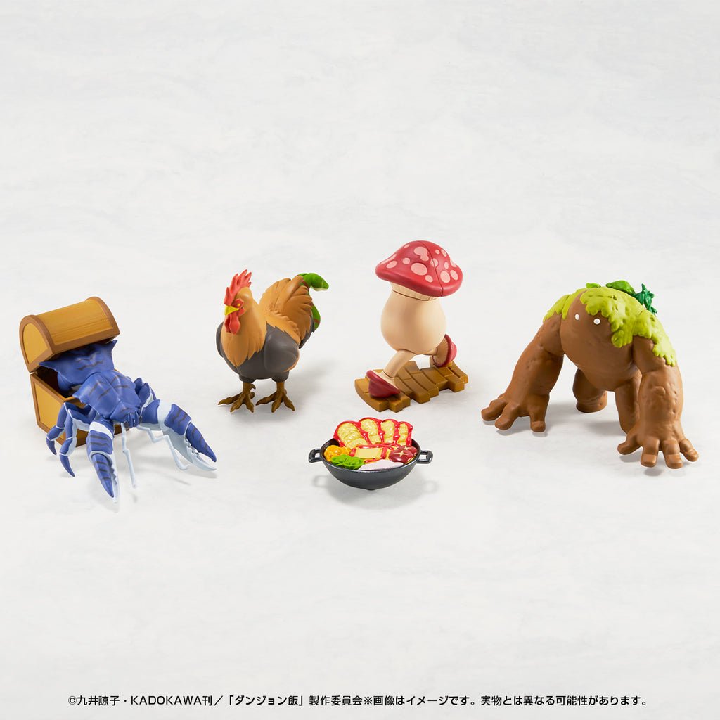 Megahouse 解體拼圖幻想系列《迷宮飯》生物全餐收藏套裝 - Microworks ACG