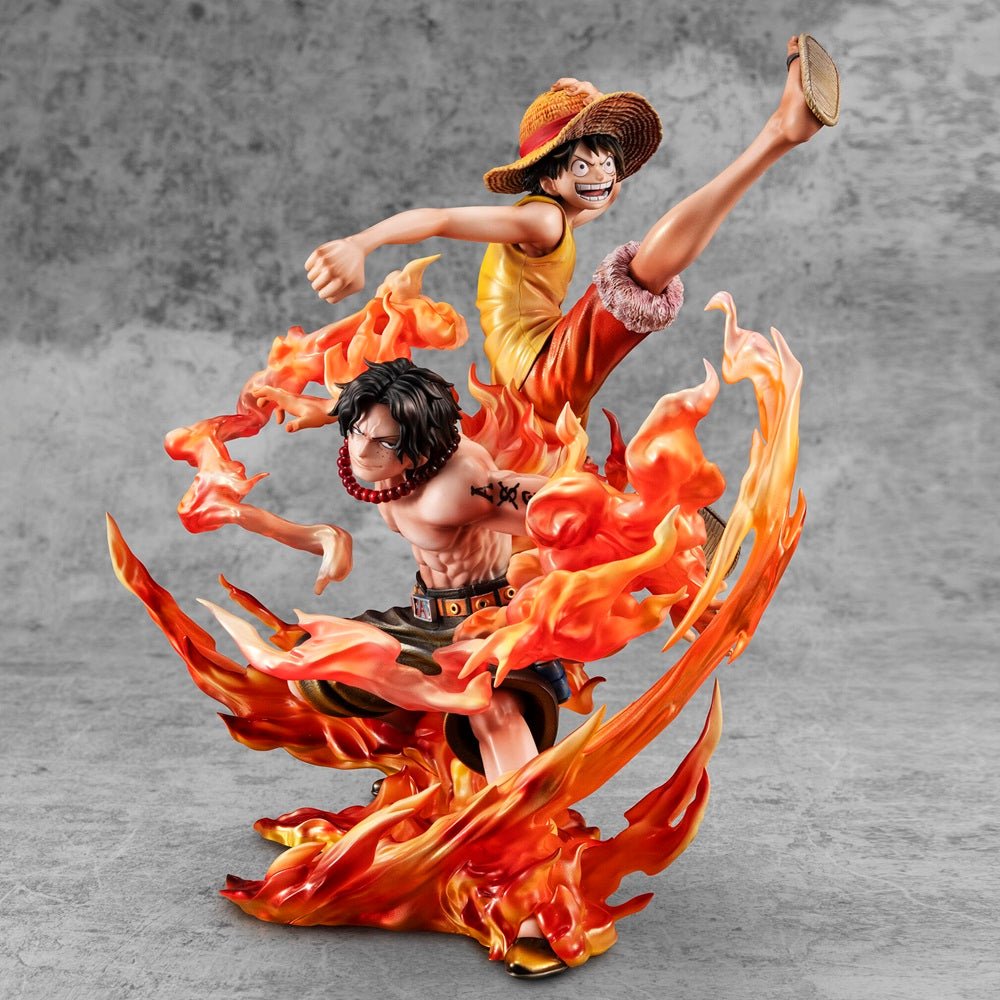 Megahouse [P.O.P]《海賊王》兄弟之絆 路飛 及 艾斯 20週年ver.[PB] - Microworks ACG