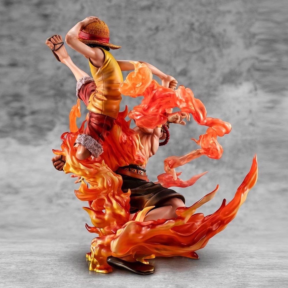 Megahouse [P.O.P]《海賊王》兄弟之絆 路飛 及 艾斯 20週年ver.[PB] - Microworks ACG