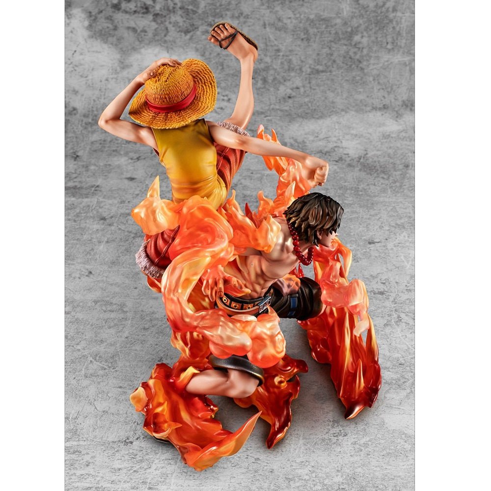 Megahouse [P.O.P]《海賊王》兄弟之絆 路飛 及 艾斯 20週年ver.[PB] - Microworks ACG