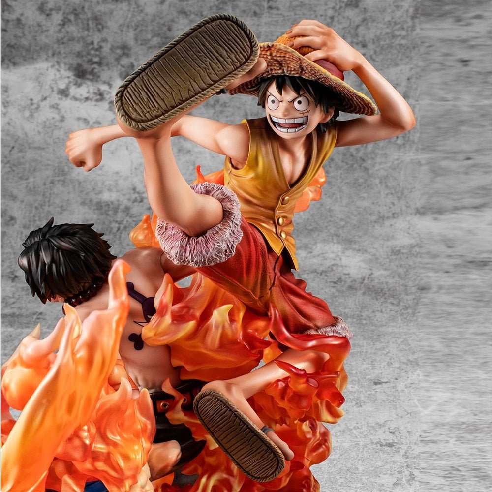 Megahouse [P.O.P]《海賊王》兄弟之絆 路飛 及 艾斯 20週年ver.[PB] - Microworks ACG