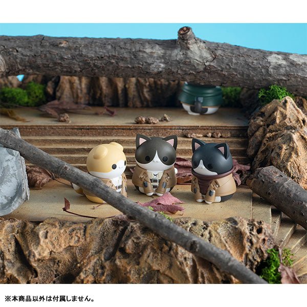 《預訂已截單》Megahouse [MEGA CAT]《進擊的巨人》調査兵團集合喵 [再販]《2024年6月發售》 - Microworks ACG