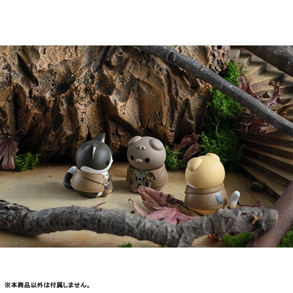 《預訂已截單》Megahouse [MEGA CAT]《進擊的巨人》調査兵團集合喵 [再販]《2024年6月發售》 - Microworks ACG