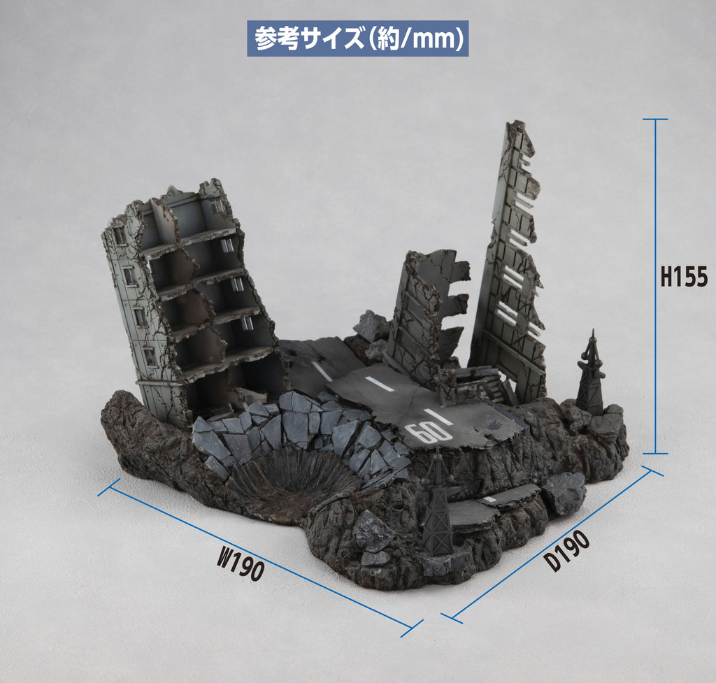 Megahouse [R.M.S] 《機動戰士高達 》G502M 紐約廢墟 (金屬色ver.)