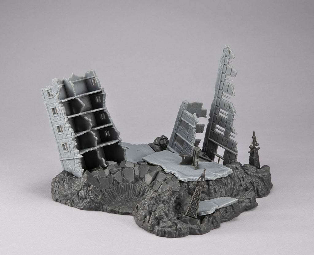 Megahouse [R.M.S] 《機動戰士高達 》G502M 紐約廢墟 (金屬色ver.) - Microworks ACG