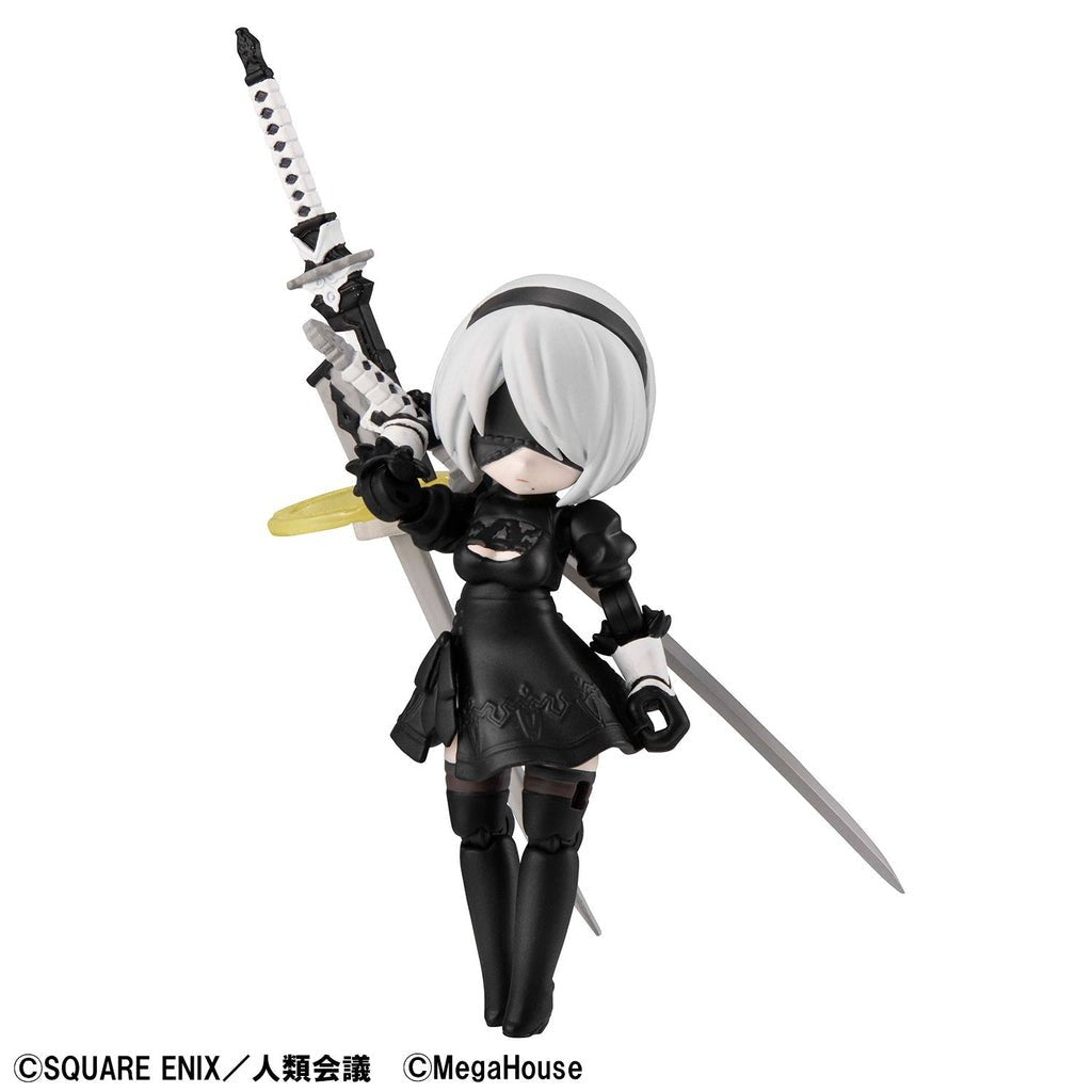 《預訂已截單》Megahouse [DESKTOP ARMY]NieR 尼爾：自動人形Ver1.1a 聯乘２B《2025年10月發售》 - Microworks ACG