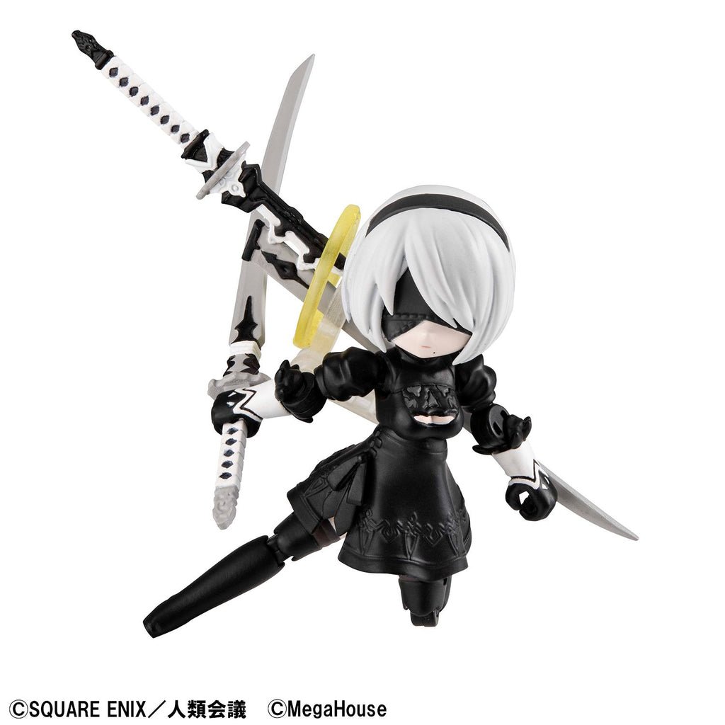 《預訂已截單》Megahouse [DESKTOP ARMY]NieR 尼爾：自動人形Ver1.1a 聯乘２B《2025年10月發售》 - Microworks ACG