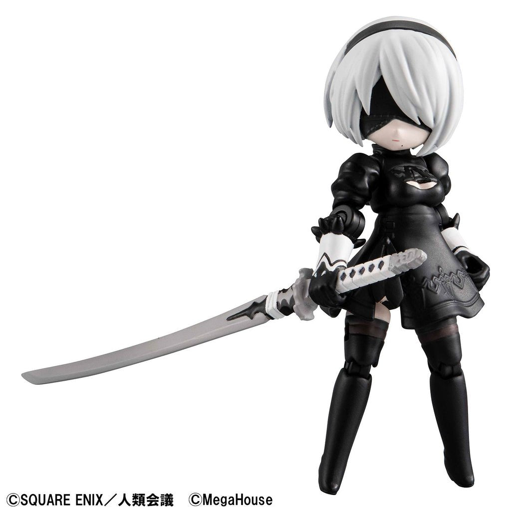 《預訂已截單》Megahouse [DESKTOP ARMY]NieR 尼爾：自動人形Ver1.1a 聯乘２B《2025年10月發售》 - Microworks ACG