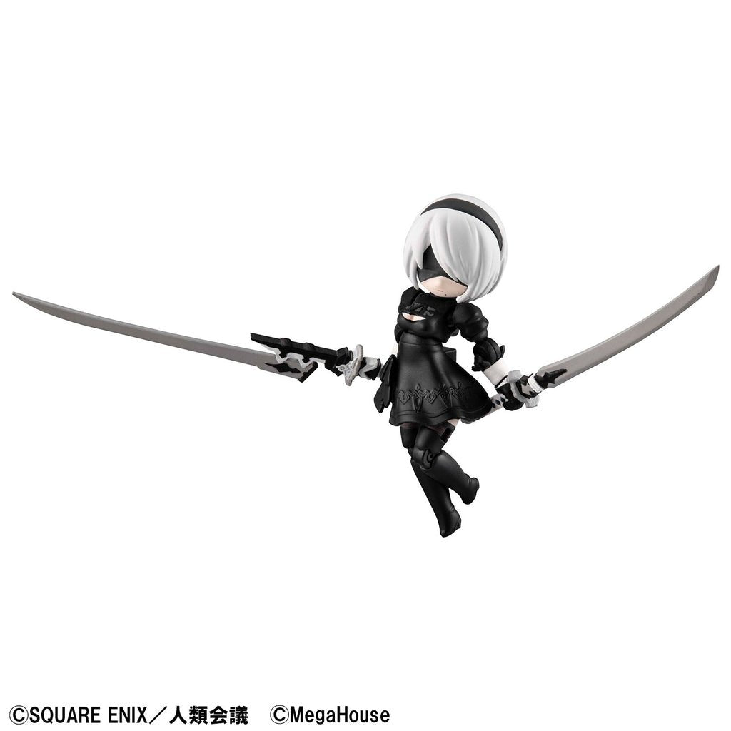 《預訂已截單》Megahouse [DESKTOP ARMY]NieR 尼爾：自動人形Ver1.1a 聯乘２B《2025年10月發售》 - Microworks ACG