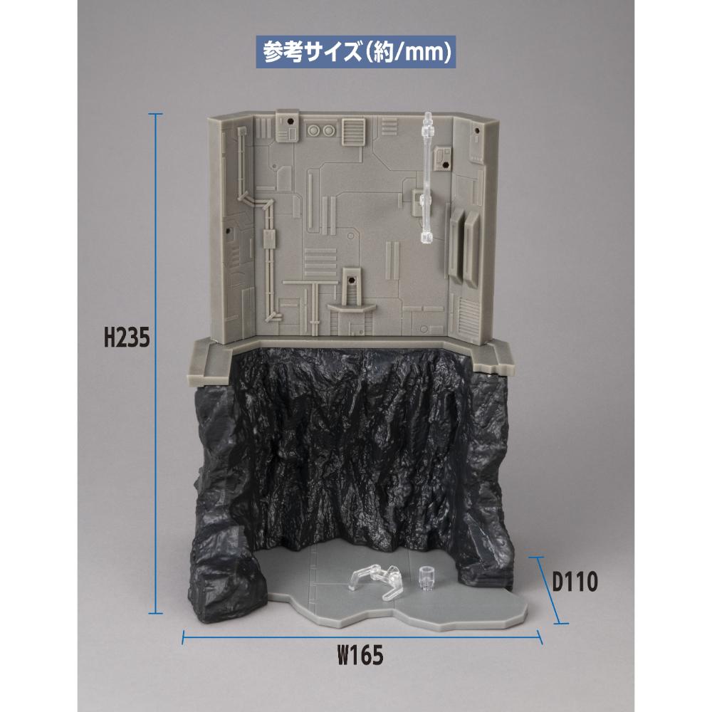 《預訂》Megahouse [RMS]《機動戰士高達》 1/144 HG 用場景 G Structure (GS03M) 最後一擊 (原素材色版)