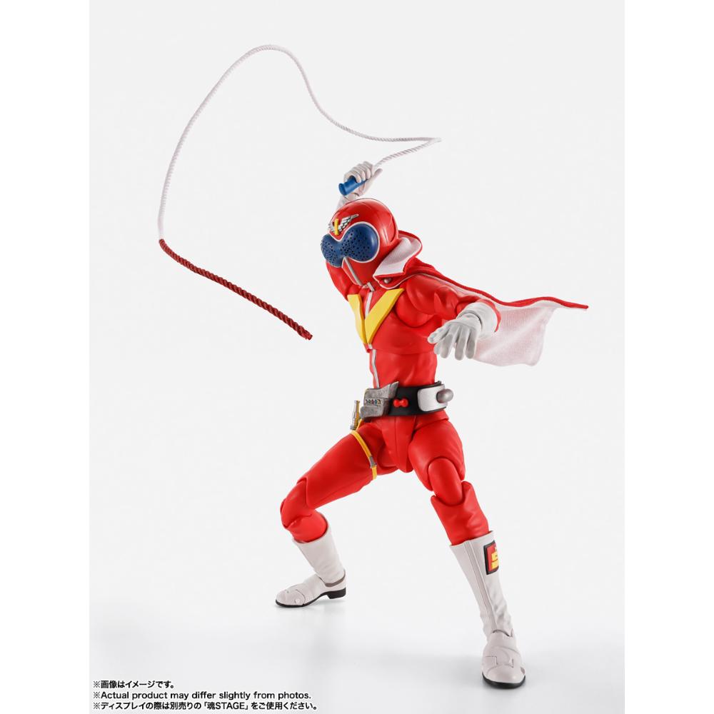 《預訂》Bandai [SHF真骨彫製法]《秘密戰隊五連者》赤連者 (超級戰隊50周年版)《2025年11月發售》 - Microworks ACG