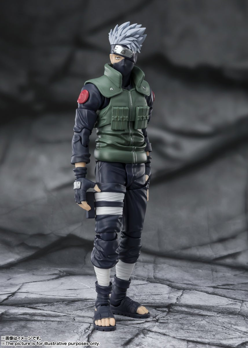 BANDAI [SHF] 旗木卡卡西 - 威名遠播的寫輪眼英雄 - (再販) - Microworks ACG