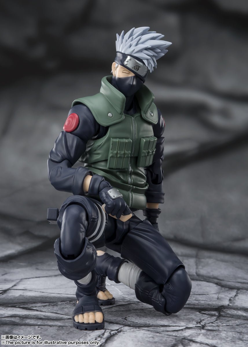 BANDAI [SHF] 旗木卡卡西 - 威名遠播的寫輪眼英雄 - (再販) - Microworks ACG