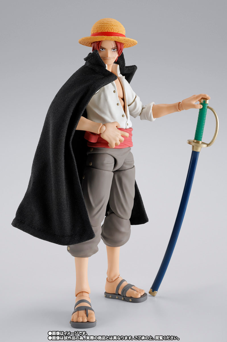 Bandai[魂SHOP限定] SHF 紅髮撒古斯 & 路飛 -少年期-