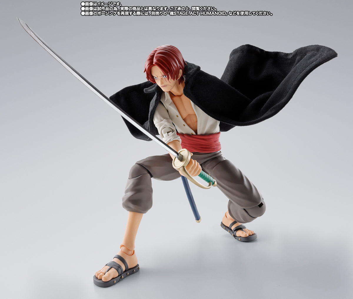 Bandai[魂SHOP限定] SHF 紅髮撒古斯 & 路飛 -少年期-