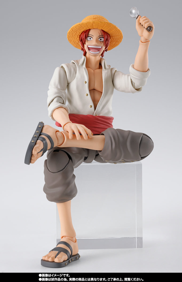 Bandai[魂SHOP限定] SHF 紅髮撒古斯 & 路飛 -少年期-