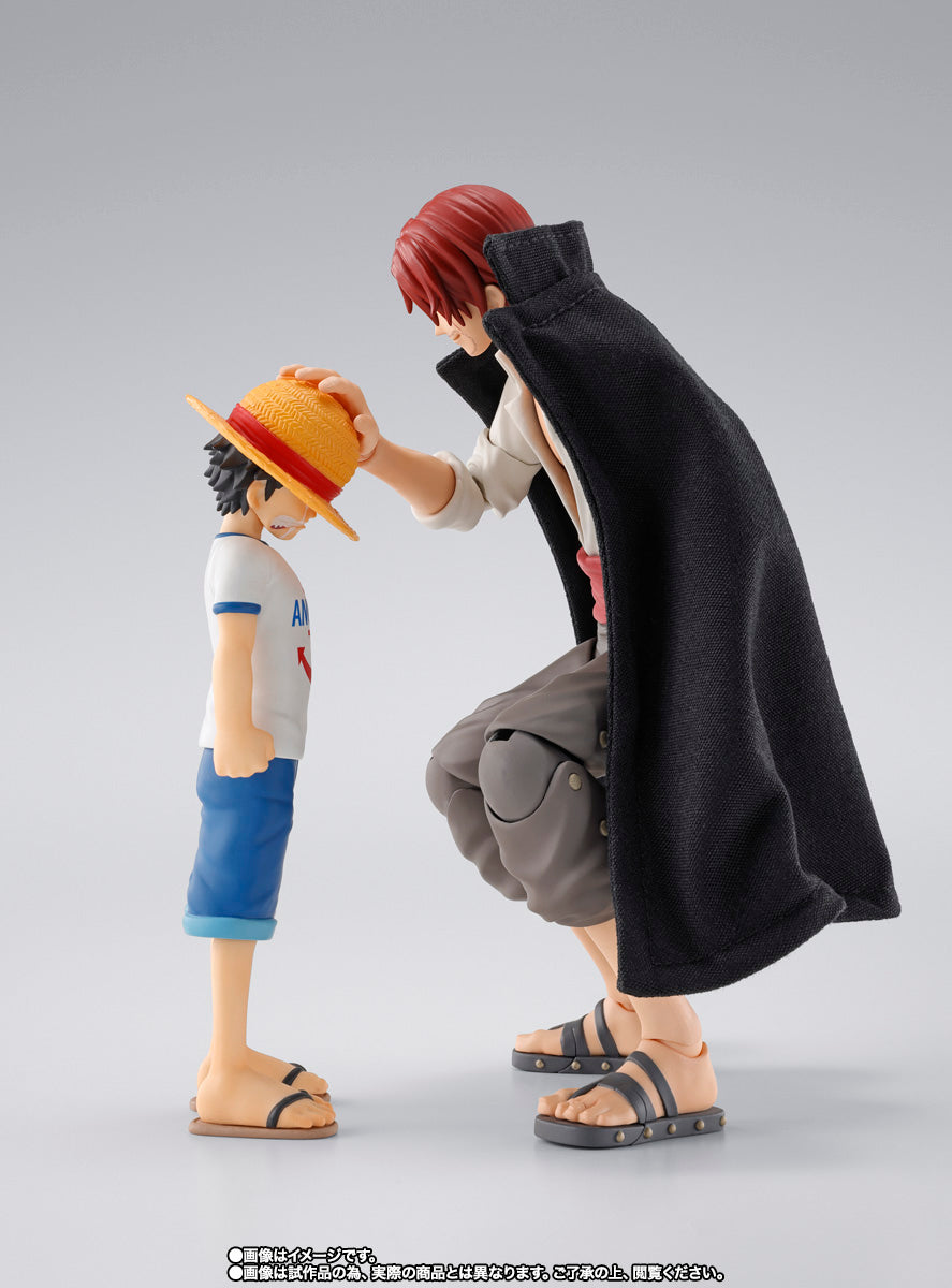 Bandai[魂SHOP限定] SHF 紅髮撒古斯 & 路飛 -少年期-