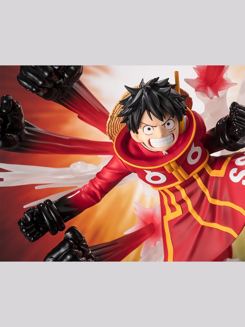 《預訂已截單》Bandai[Figuarts ZERO] 路飛 - 草帽之鷹銃亂打 - 《2025年4月發售》 - Microworks ACG