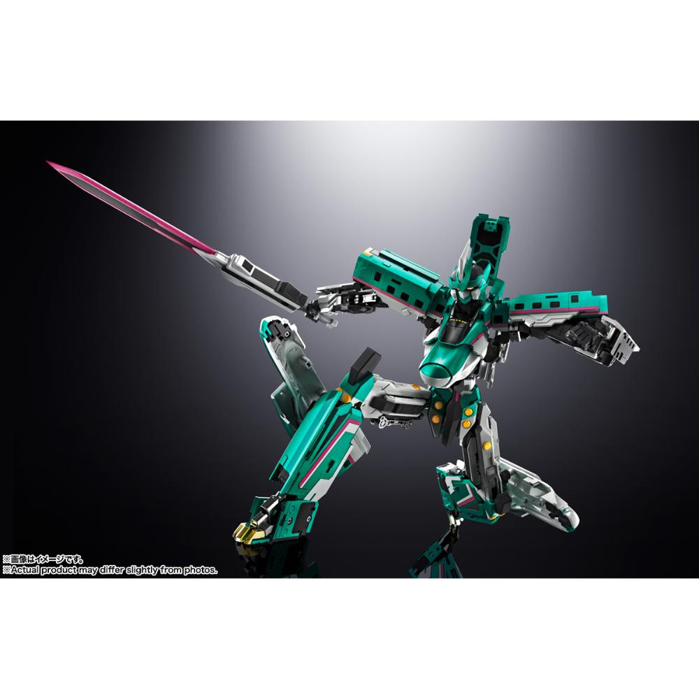 《預訂已截單》Bandai [超合金魂] GX - 115 新幹線戰士E5隼號《2025年11月發售》 - Microworks ACG